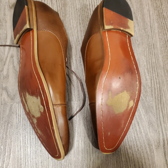 SIZE 15 USA - Brown casual business shoes - Picture 3 of 5
